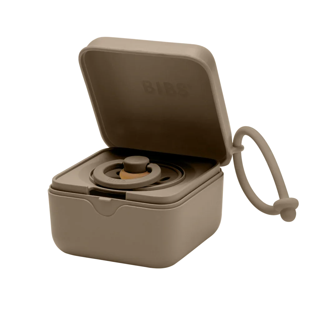 BIBS - Škatlica za dudo - Dark Oak - 4200243 Luxbaby