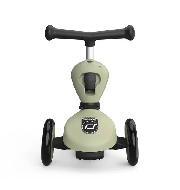 Scoot&Ride - Otroški poganjalec in skiro Highwaykick 1 - Olive - 95030010 Luxbaby