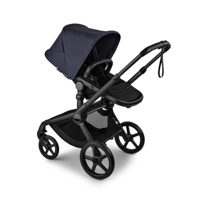 Bugaboo - Otroški voziček Fox 5 Renew Black/Heritage Black - Deep Indigo (2v1)