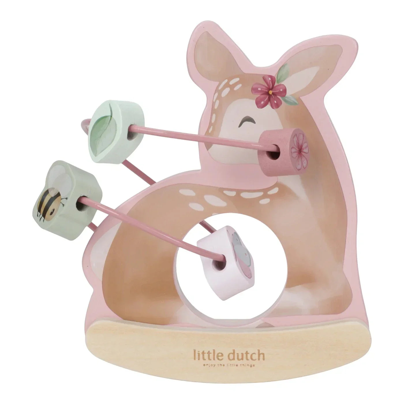 Little Dutch - Aktivna lesena spirala Srnica - Fairy Garden FSC