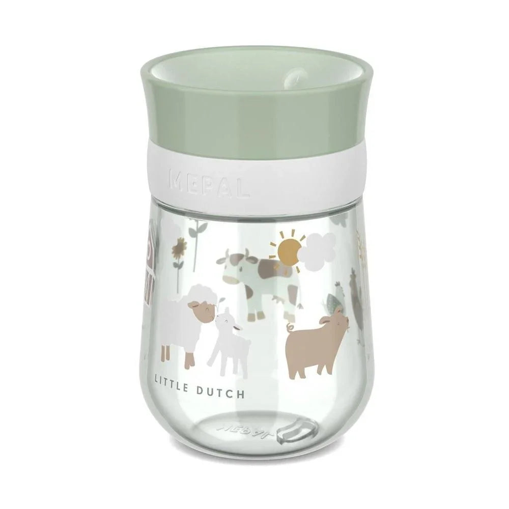 Little Dutch - Skodelica za učenje pitja 360° - Little Farm - 108018565399 Luxbaby