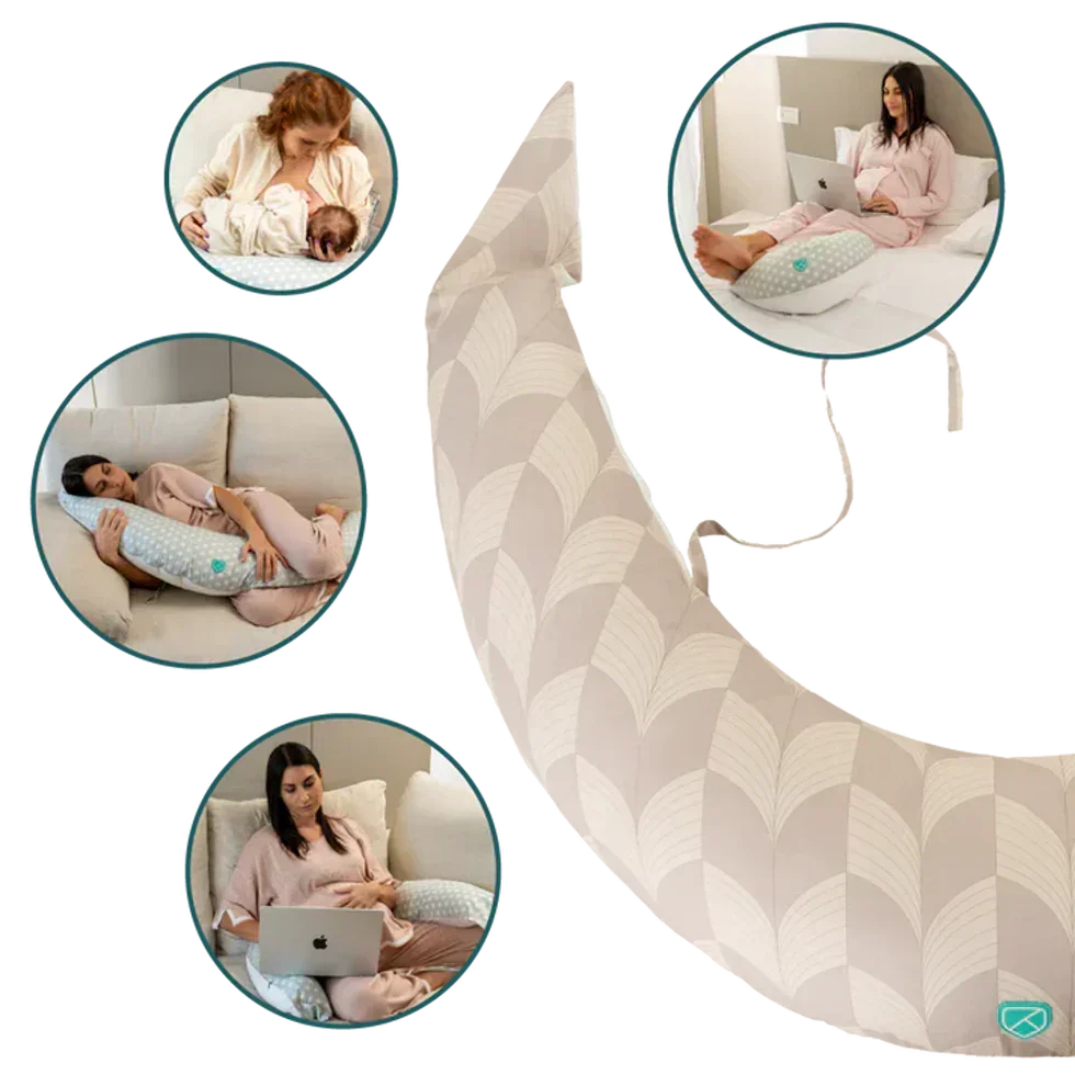 Koala Babycare - Blazina za nosečnice Hug Comfy - Fan Beige