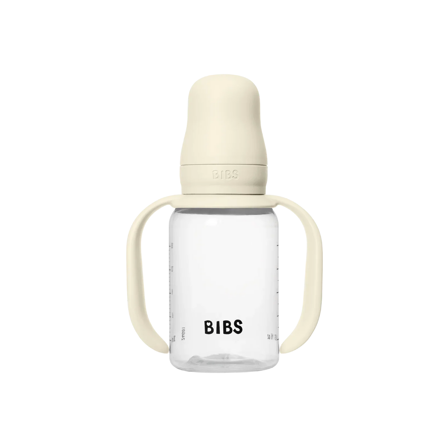 BIBS - Steklenička za učenje pitje, silikon - Ivory - 50211216 Luxbaby