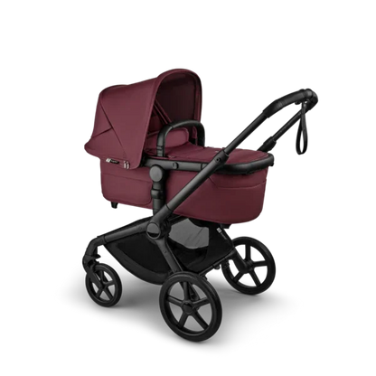 Bugaboo - Otroški voziček Fox 5 Renew Black/Dark Cherry - Dark Cherry (2v1) - 13823 Luxbaby
