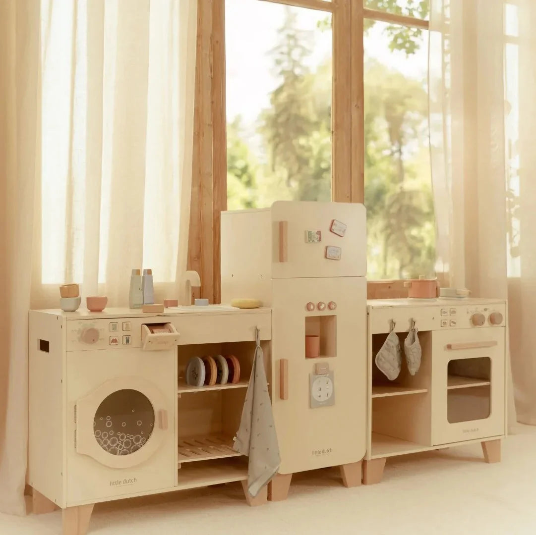 Little Dutch - Komplet kuhinje, hladilnika in pralnega stroja (omejena izdaja) - Luxbaby