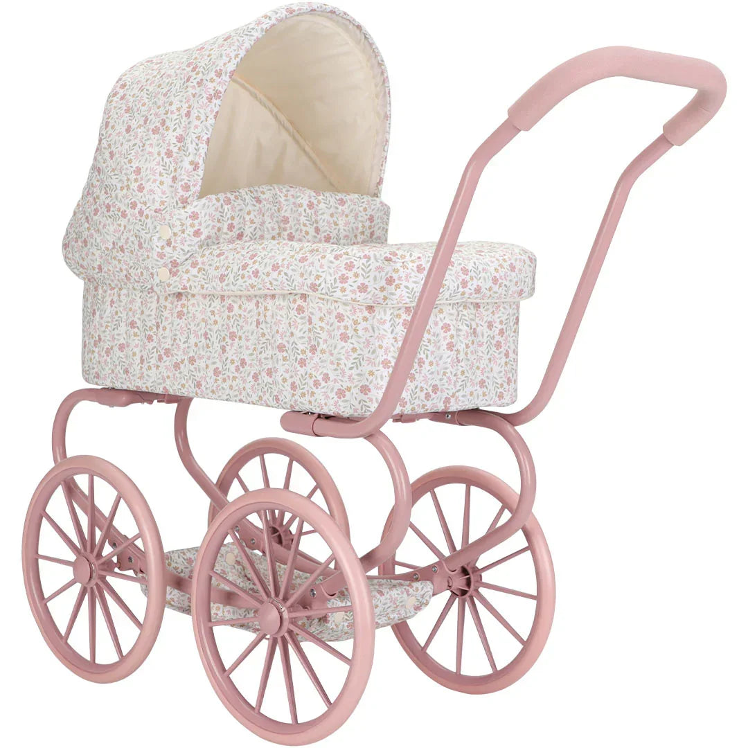 Little Dutch - Klasičen voziček za punčko - Soft Flowers - LD4586 Luxbaby