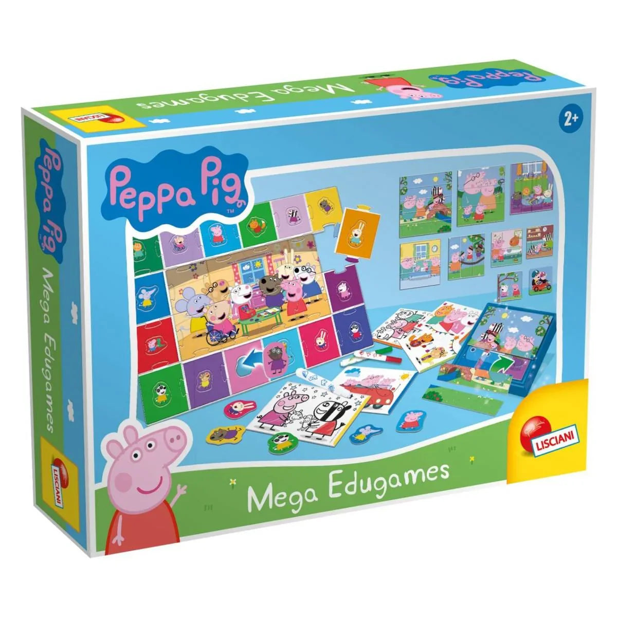 Lisciani - Pujsa Pepa edukativne igre - L1099350 Luxbaby