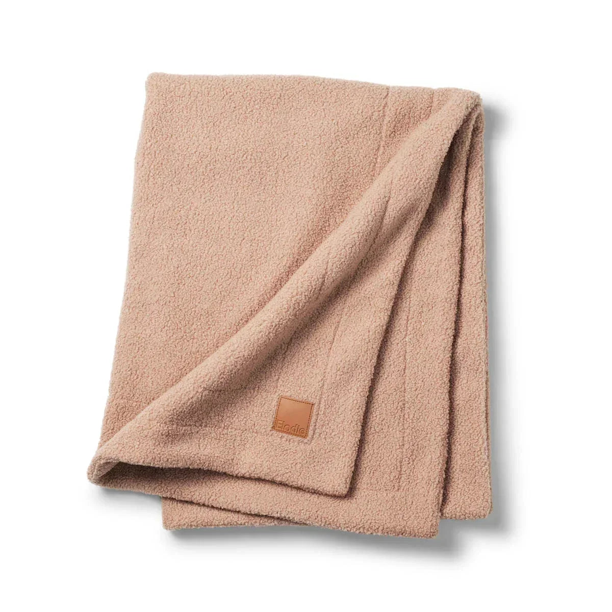 Elodie - Žametna odejica - Pink Boucle