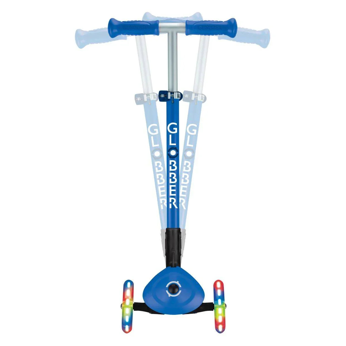 Globber - Skiro Primo, zložljiv, svetleča kolesa - Moder - G432-100-3 Luxbaby