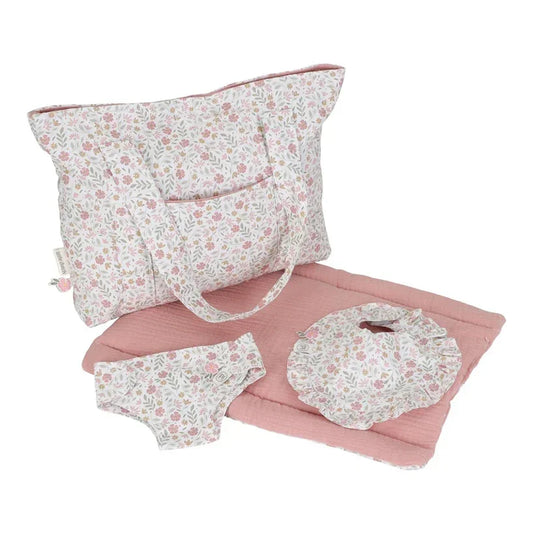 Little Dutch - Previjalna torba za punčke - Soft Flowers