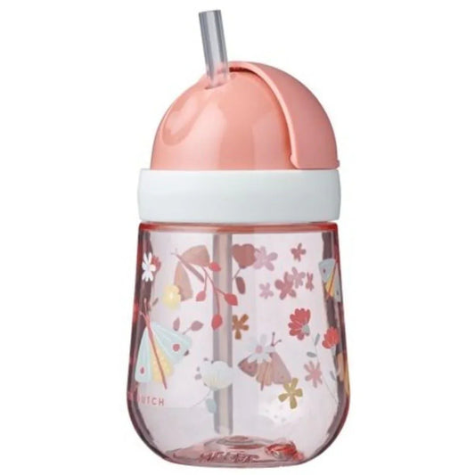 Little Dutch - Steklenička s slamico - Flowers & Butterflies - 108014065243 Luxbaby