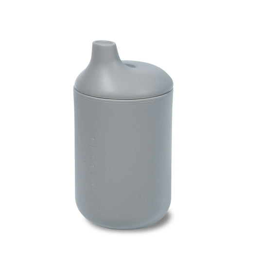 Petu Petu - Ivy silikonska skodelica Dusty Blue - PP 1039DB Luxbaby