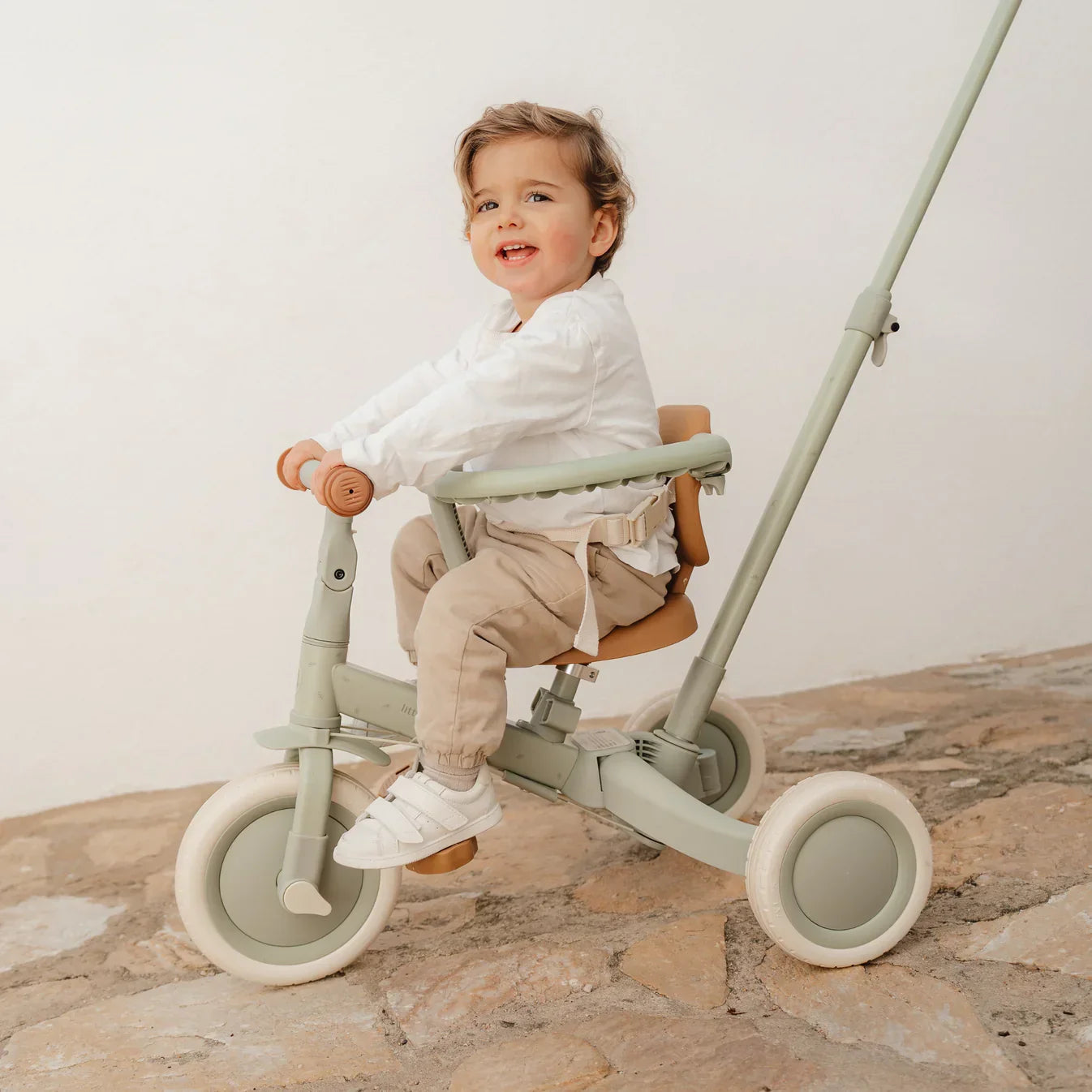 Little Dutch - Otroški tricikel - Green (4v1) - LD6080.GREEN Luxbaby