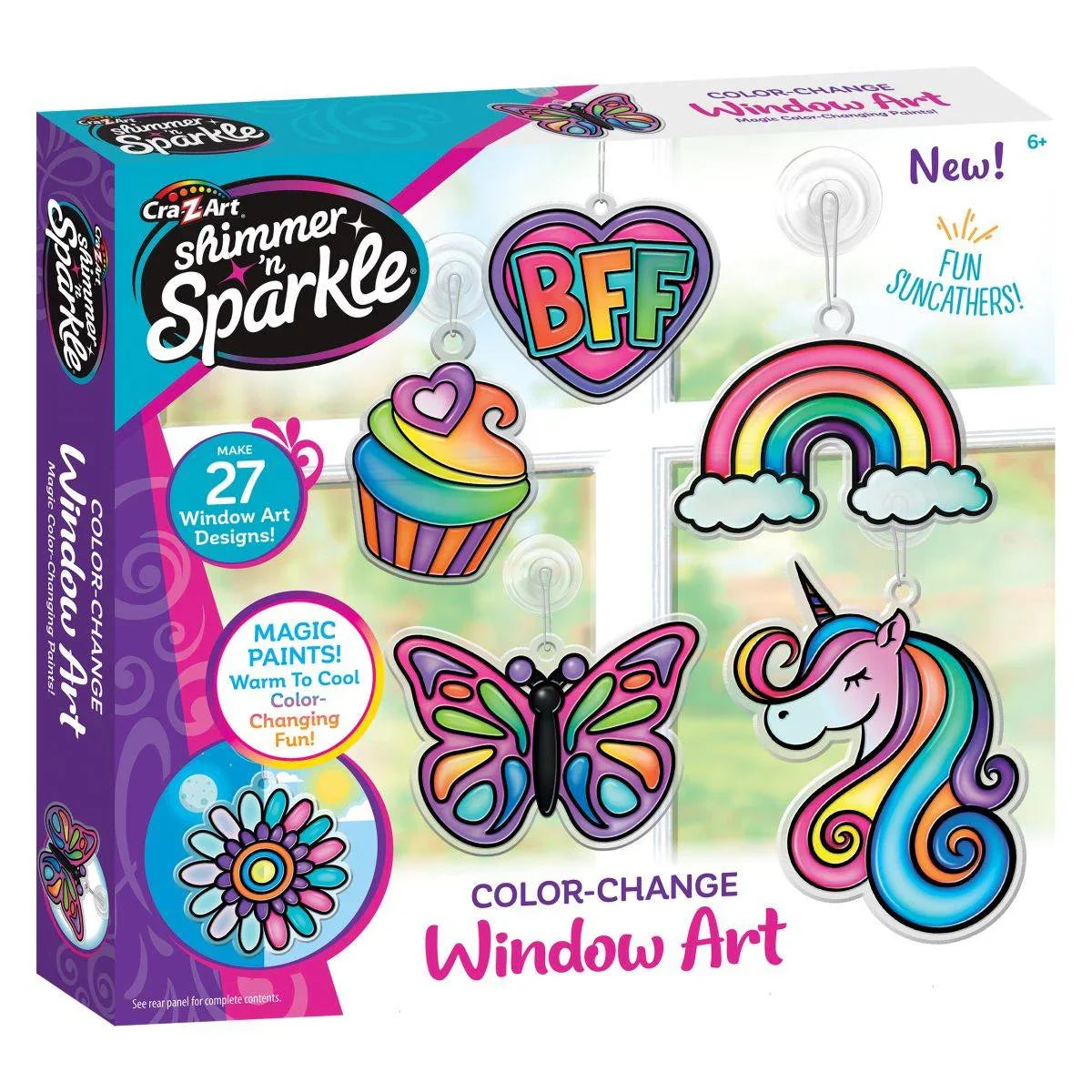 Cra-Z-Art - Set za krašenje oken - C1177730 Luxbaby