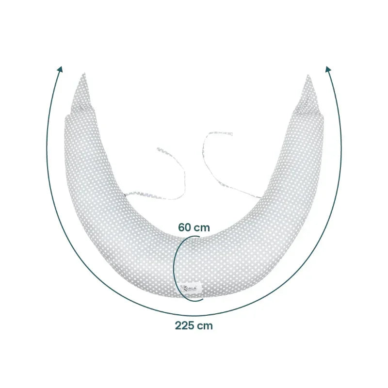 Koala Babycare - Blazina za nosečnice Hug Comfy - Grey