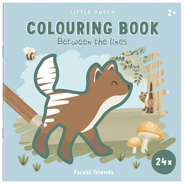 Little Dutch - Pobarvanka - Forest Friends