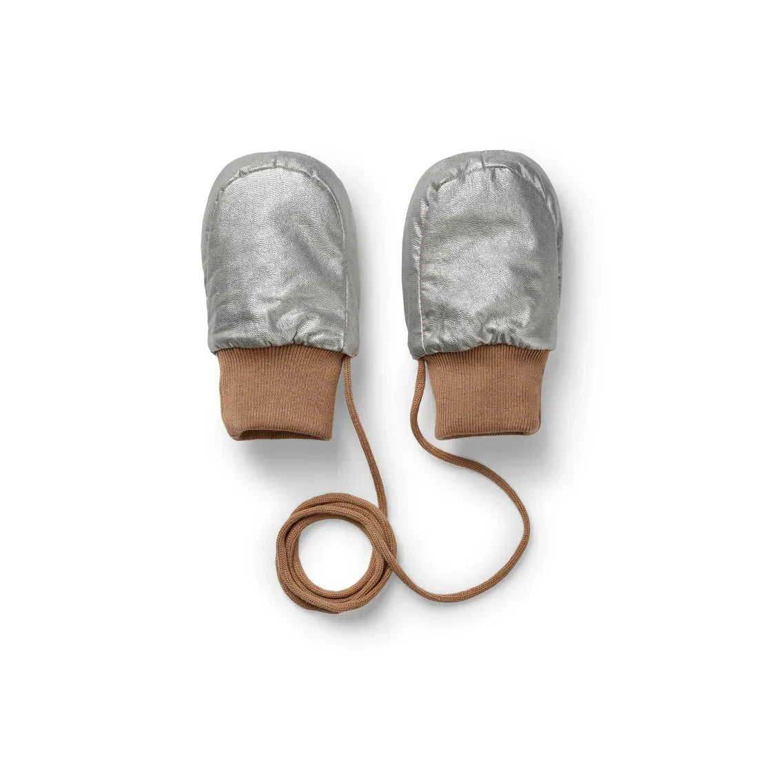 Elodie - Rokavičke - Silver Sheen (0-12m)