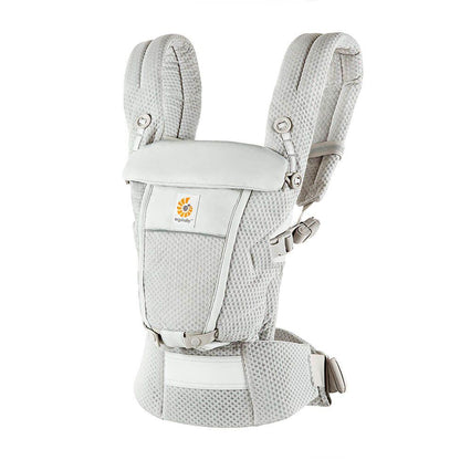 Ergobaby - Adapt Soft Flex Mesh nosilka - Pearl Grey - BCASFMGRY Luxbaby