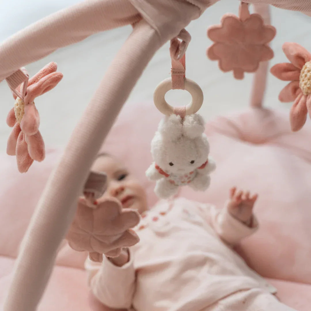 Little Dutch - Igralna podloga - Miffy Pink Lucky Blossom - NIJN361 Luxbaby