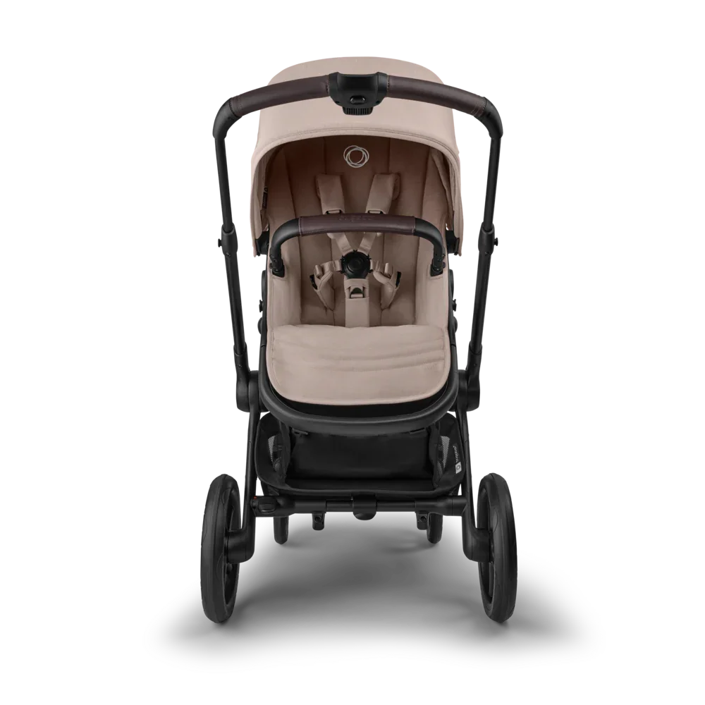 Bugaboo - Otroški voziček Fox 5 Renew Black/Desert Taupe Melange - Desert Taupe Melange (2v1) - K13822 Luxbaby