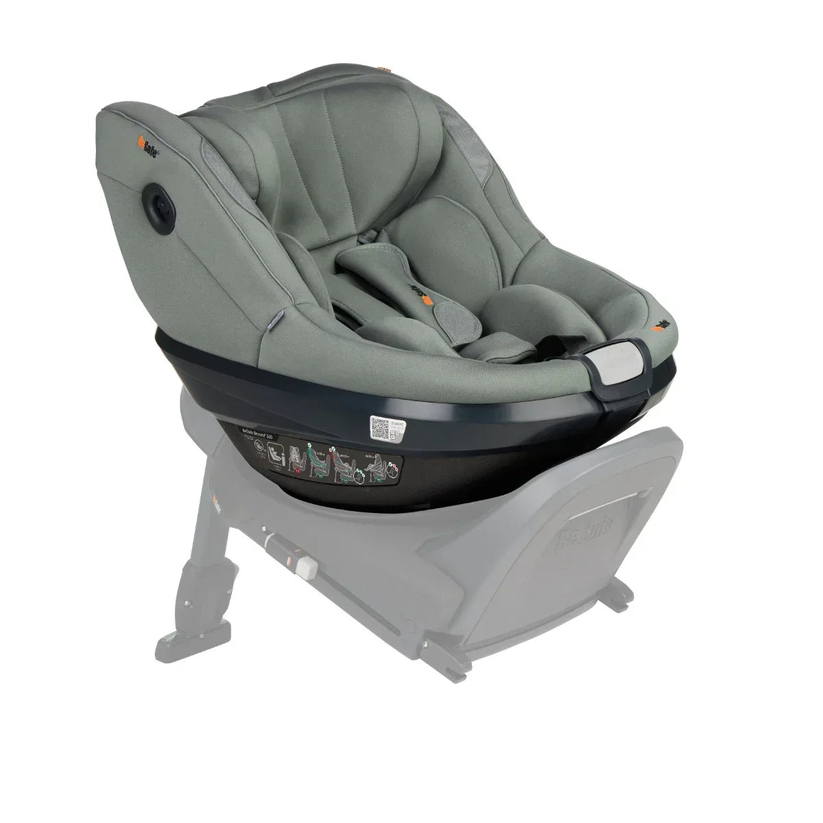 BeSafe - Otroški avtosedež Beyond² 360 (61-125cm) - Meadow Green Soft Breeze