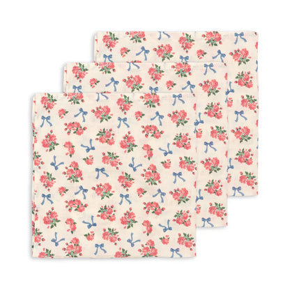 Konges Sløjd - Komplet 3 tetra pleničk - Bella Rosita - KS103655BR Luxbaby