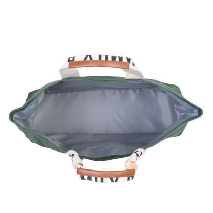 Childhome - Torba Family Bag Signature - Canvas Green - CWFBSCGR Luxbaby
