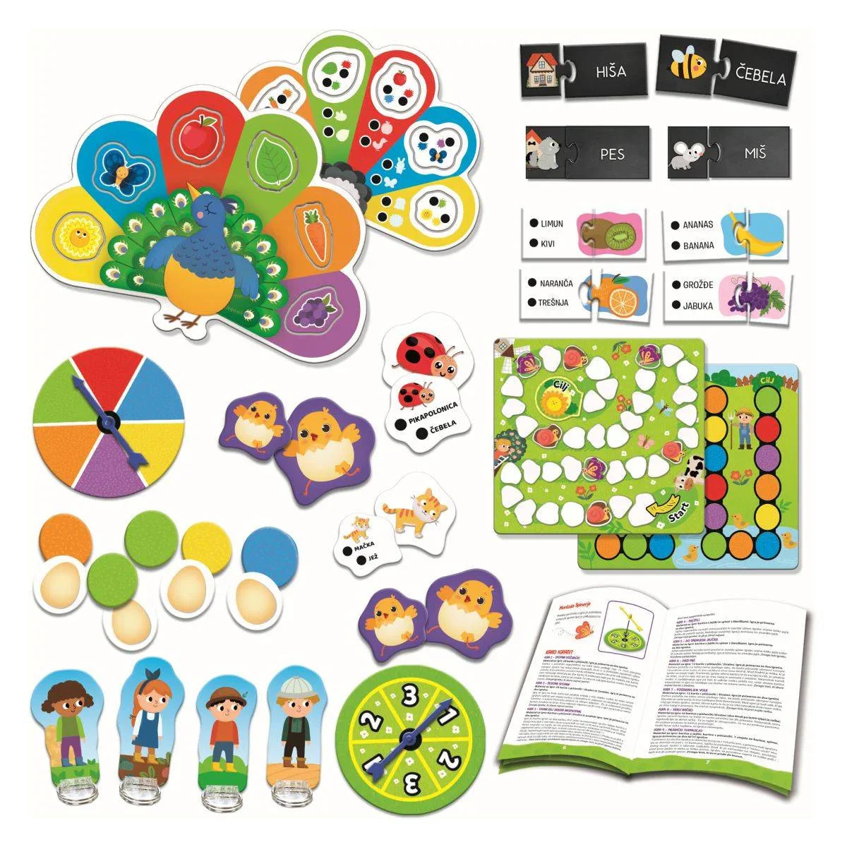 Lisciani - Poučne igre (50v1) - L1182336 Luxbaby