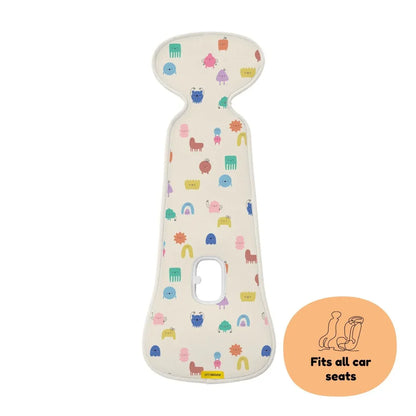 AeroMoov - Zračna podloga za avtosedež skupine 1 - Funny Shapes - AL-1-FS Luxbaby