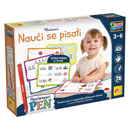 Lisciani - Montessori Šola pisanja - L1261252 Luxbaby