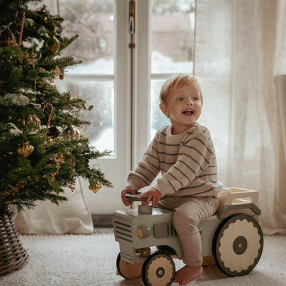 Little Dutch - Lesen poganjalček traktor - Little Farm - LD7155 Luxbaby