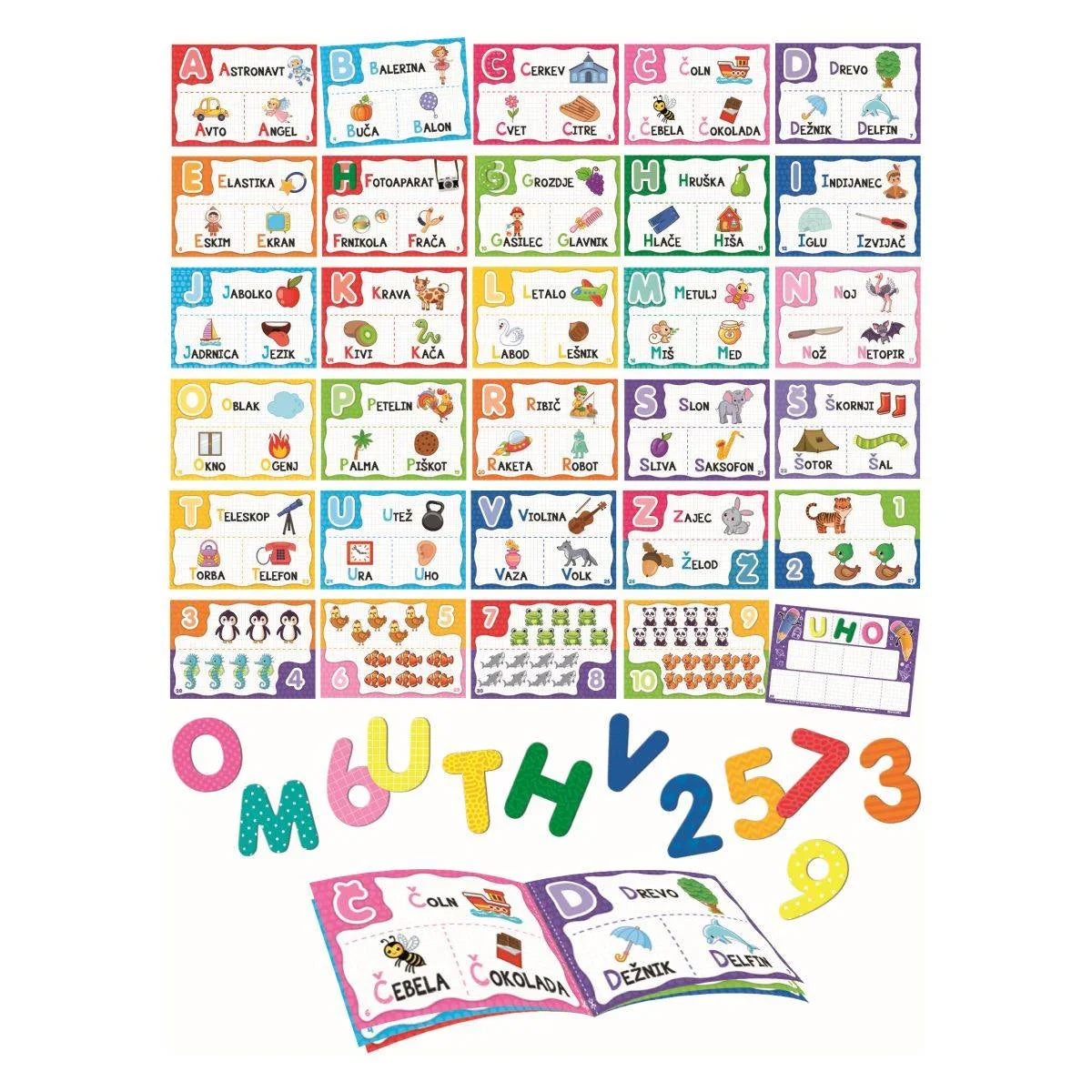 Lisciani - Abeceda in Števila - L1173301 Luxbaby