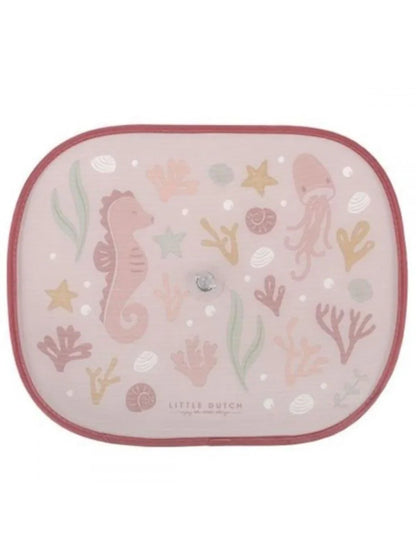 Little Dutch - Senčnik za avto - Ocean Dreams Pink - 125889 Luxbaby