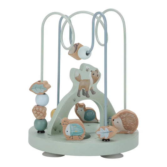 Little Dutch - Aktivna lesena spirala - Forest Friends