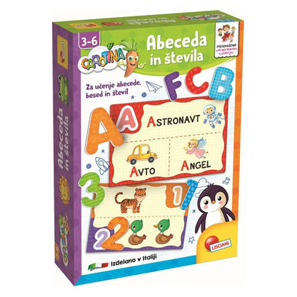 Lisciani - Abeceda in Števila - L1173301 Luxbaby