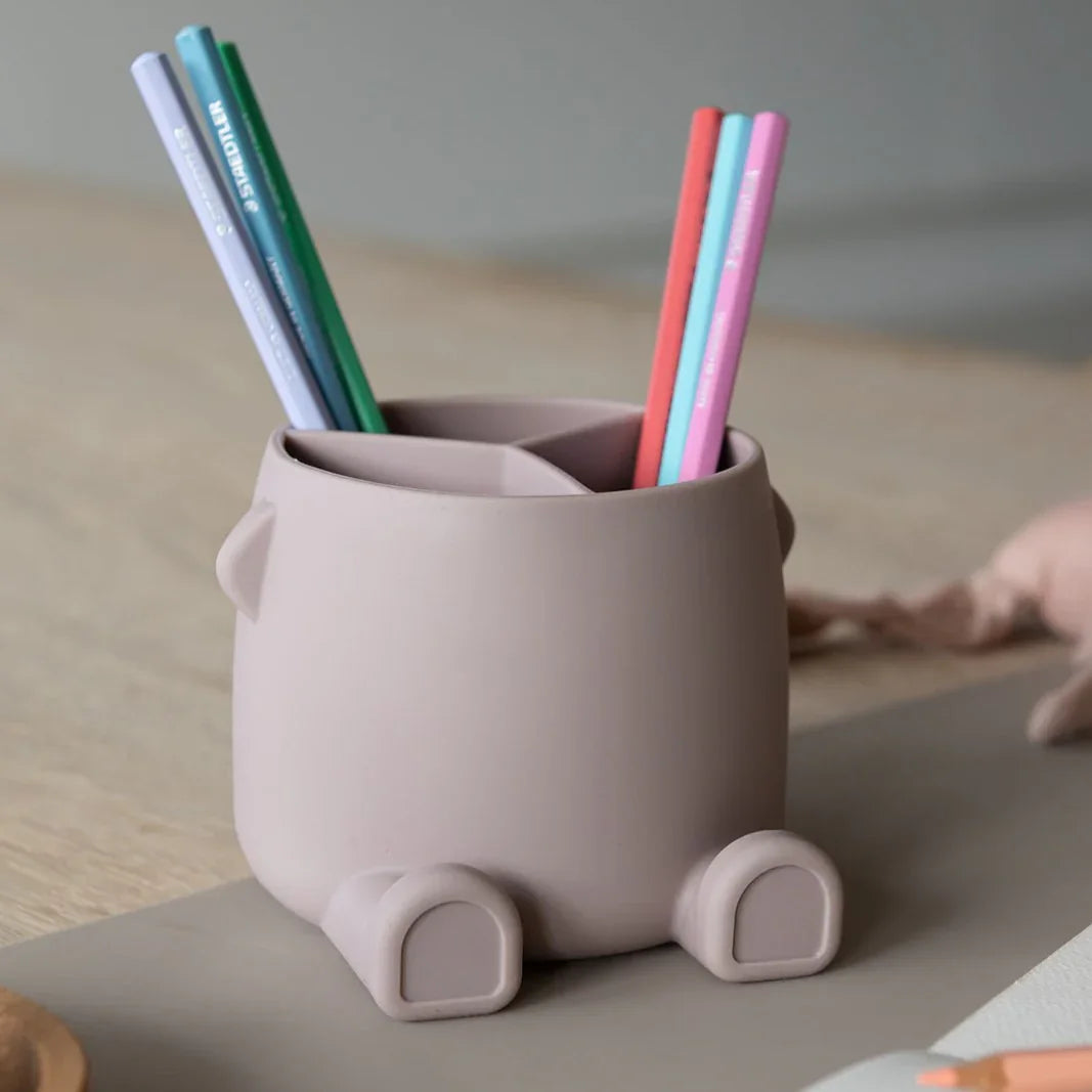 Nuuroo - Leonora Silikonsko stojalo za pisala - Mahogany - NU132M Luxbaby