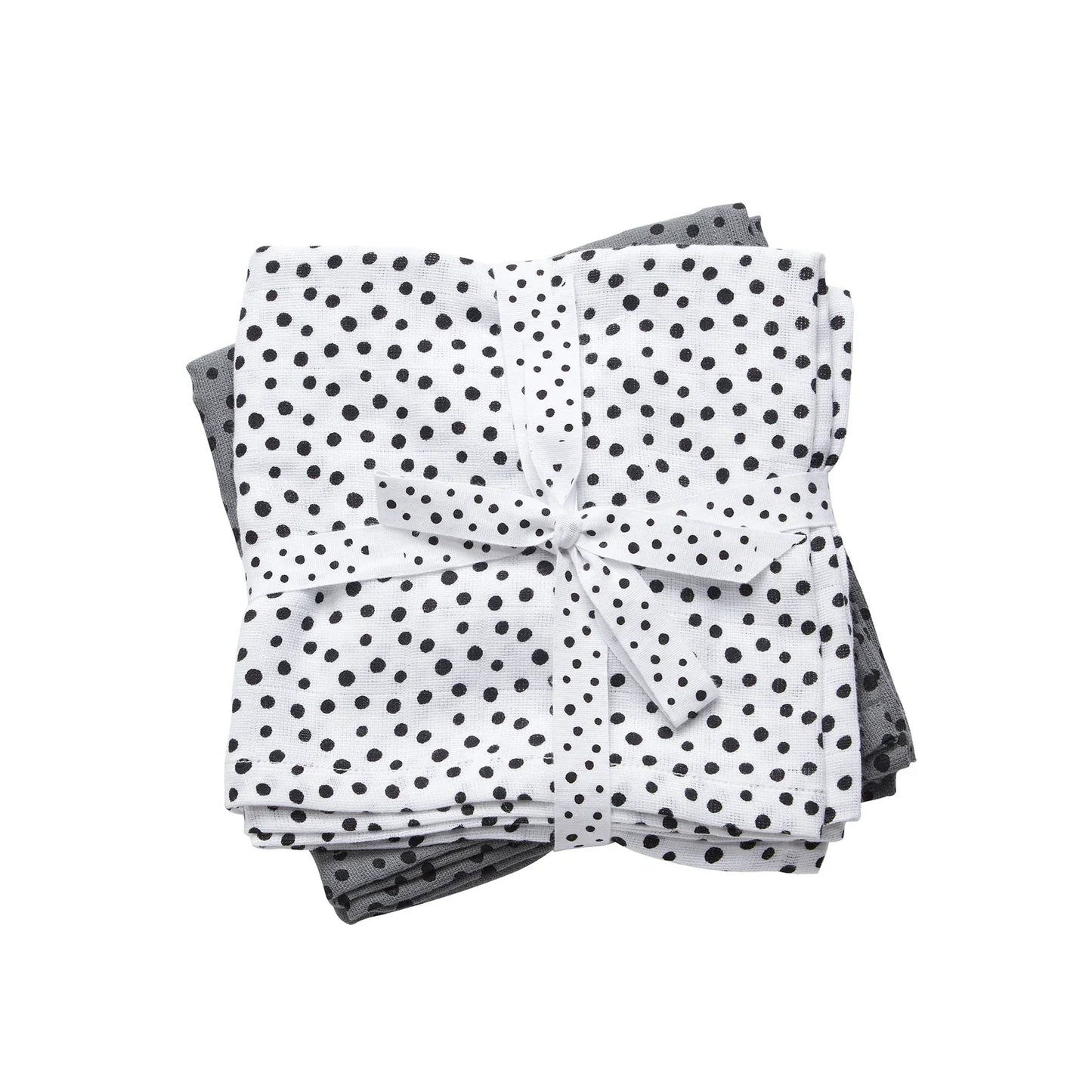 Done by Deer - Komplet tetra pleničk Happy Dots - Grey - DBD1772 Luxbaby