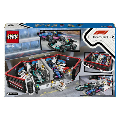 Lego City - Avtomehanična delavnica F1 ter dirkalnika Mercedes-AMG in Alpine - L1235815 Luxbaby