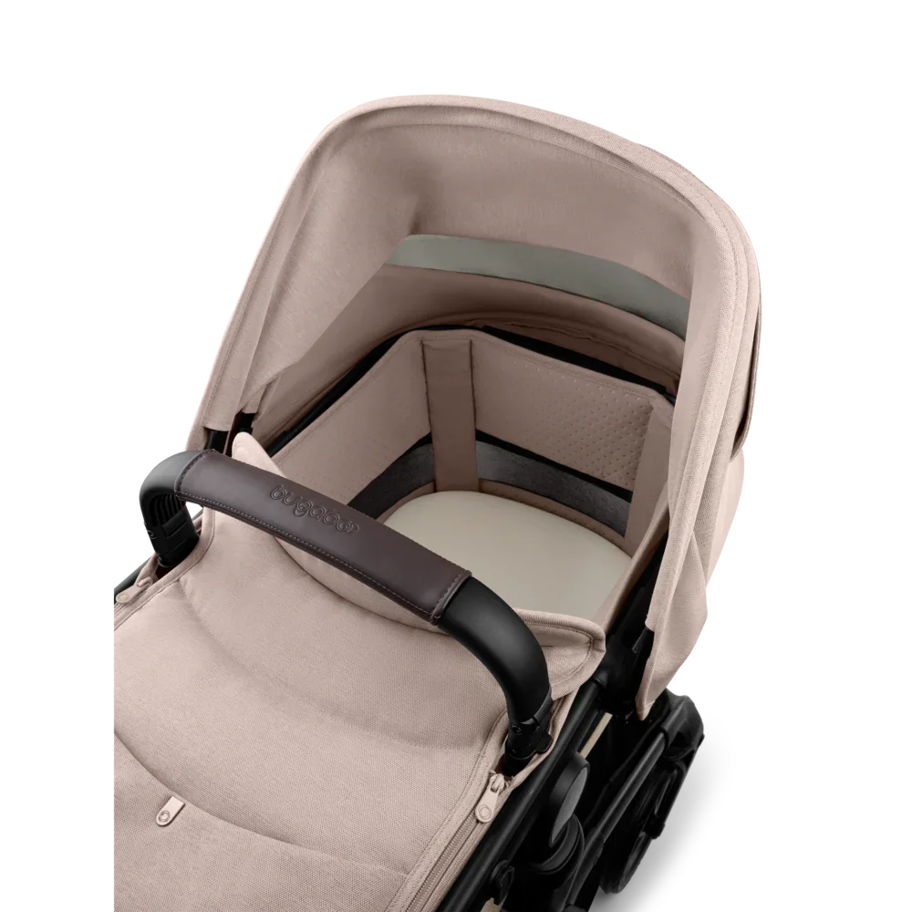 Bugaboo - Otroški voziček Fox 5 Renew Black/Desert Taupe Melange - Desert Taupe Melange (2v1) - K13822 Luxbaby