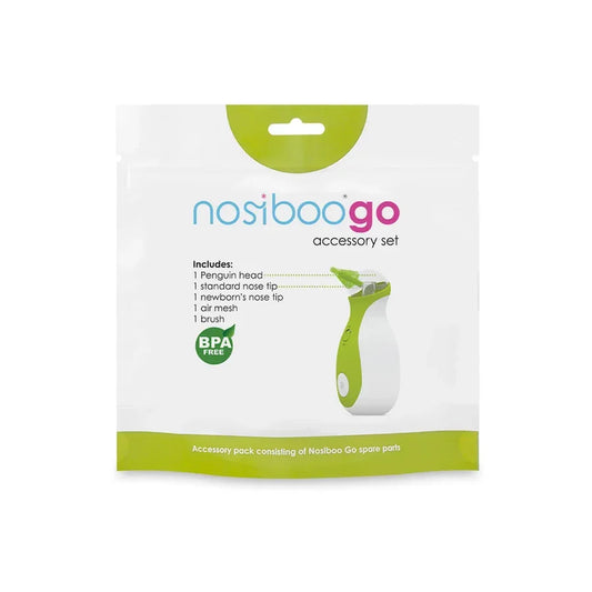 Nosiboo - Komplet dodatkov za nosni aspirator GO - Green - NACS-02-03 Luxbaby
