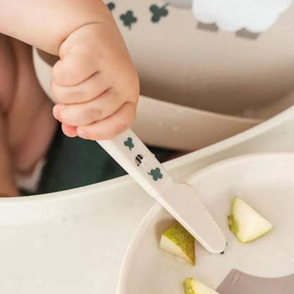 Done by Deer - Jedilni pribor Foodie Tiny farm - Sand