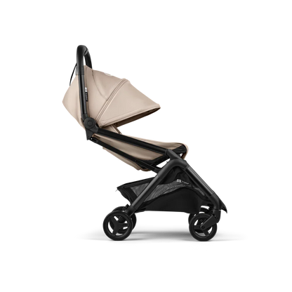 Bugaboo - Otroški voziček Butterfly 2 - Black/Desert Taupe - B14297 Luxbaby