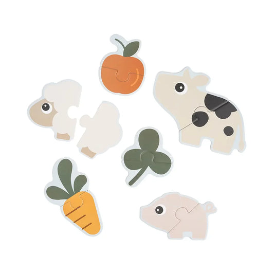 Done by Deer - Prva sestavljanka - Tiny farm - DBD4855877 Luxbaby