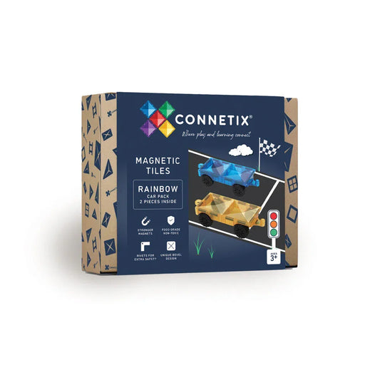 Connetix - Magnetne ploščice - Rainbow Car Pack (2 kosa) - CON-EU-2C Luxbaby