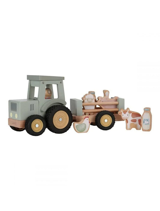 Little Dutch - Lesen traktor s prikolico - LD7149 Luxbaby