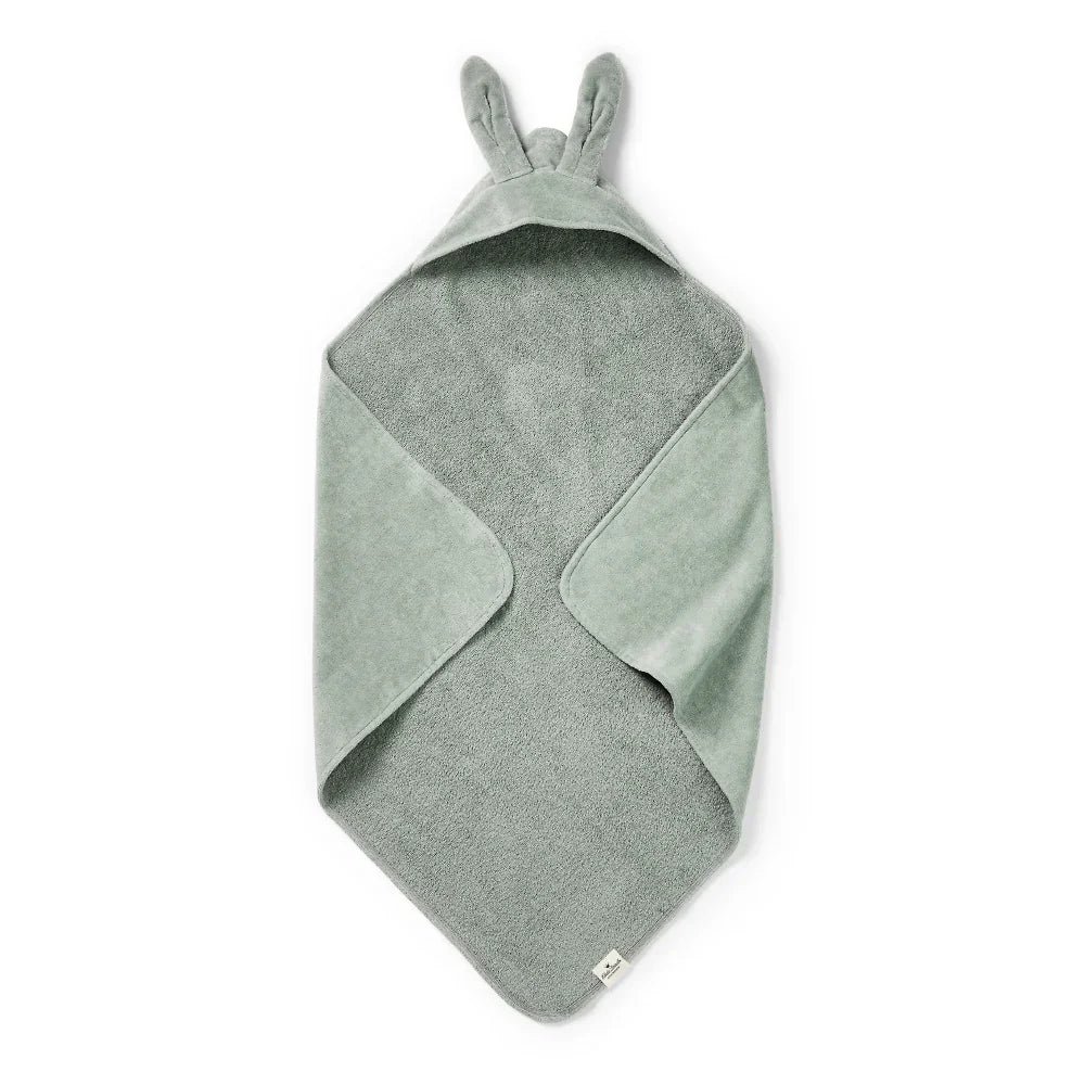 Elodie - Brisačka s kapuco - Mineral Green