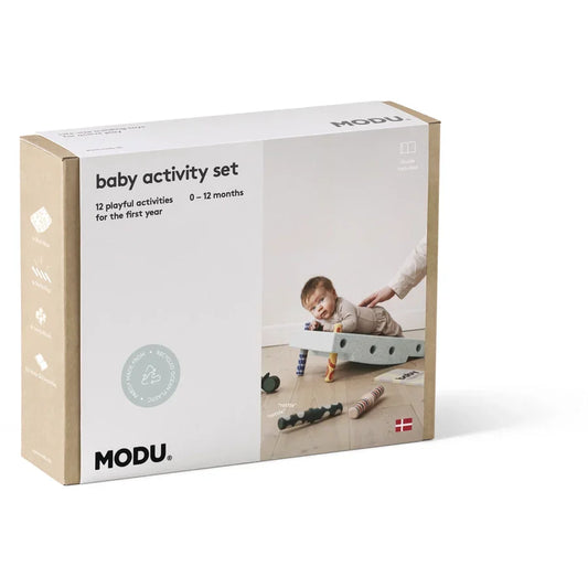 Modu - Baby Activity set - Mint/Forest green - M-ACT-BAB-OM-FG Luxbaby