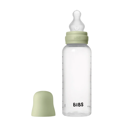 BIBS - Otroška steklenička 270 ml, silikon - Sage (srednji pretok) - 50171250 Luxbaby
