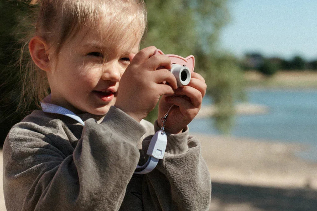Hoppstar - Otroški digitalni fotoaparat s kamero Rookie - Blush