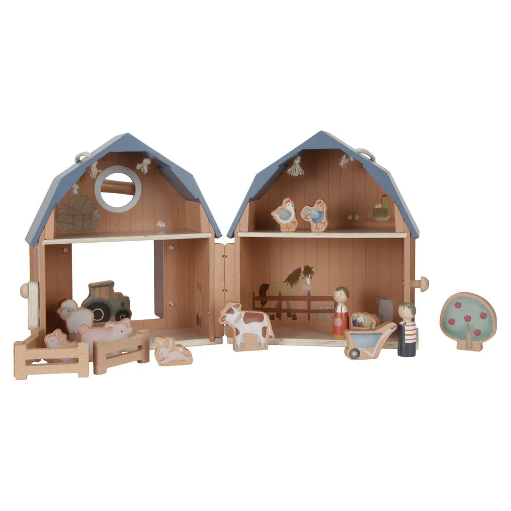 Little Dutch - Lesena hiška - Little Farm - LD7152 Luxbaby